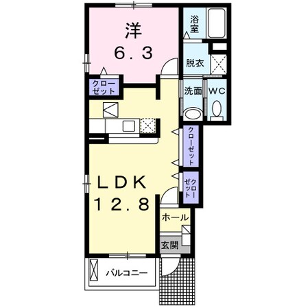 マイスター青山の物件間取画像